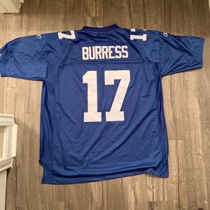 Reebok New York giants plaxico burress Jersey